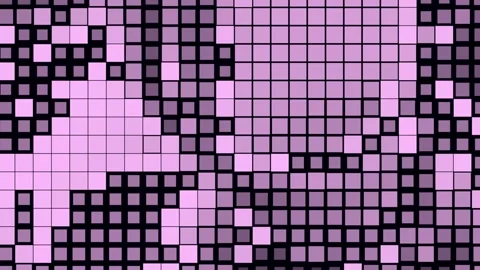 Square shapes looping background Stock Footage 283491737