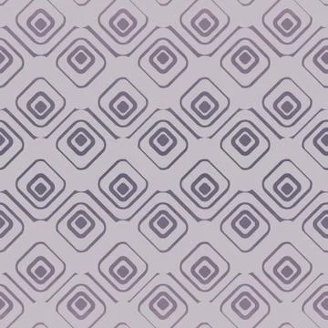 Square shapes seamless vector abstract pattern Stock Illustration