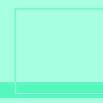 Square simple frame in flat style with place for text and photo. Vector Stock Illustration