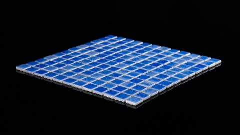 Square small tile Foto stock