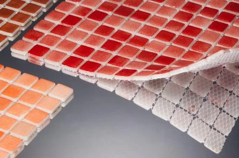 Square small tile Stock Photos