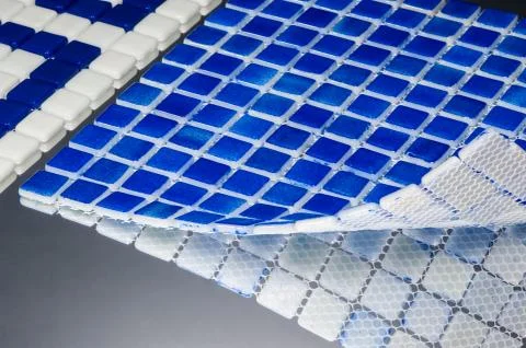 Square small tile Stock Photos