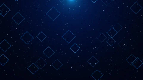 Square soft particle  video animated background Stock Footage 341557560