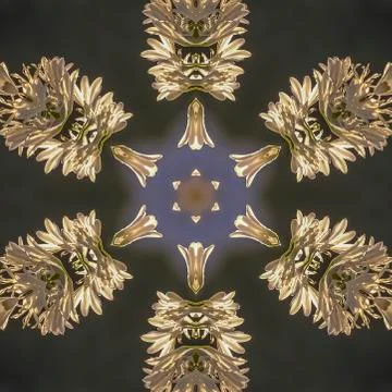 Square square, square, Abstract angular star shape like a snowflake made from Stock Photos