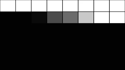 Square by square transition mask Stock Footage 172064340