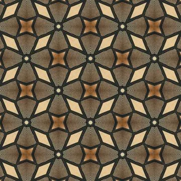 Square-Star Modern Geometric Pattern | Vector2025-046dvm Stock Illustration