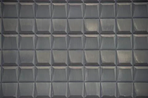 Square stone facade Stockfoto's