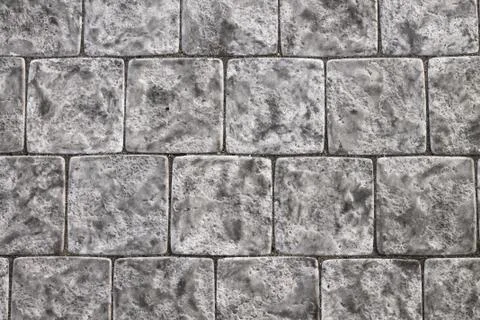 Square stone gray tiles Stock Photos