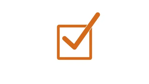 Square Stroke Checkbox Symbol Animation Simple Design, Simple Stroke Square.. Stock Footage 308090139