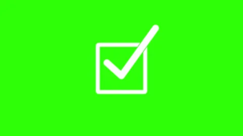 Square Stroke Checkbox Symbol Animation Simple Design, Simple Stroke Square.. Stock Footage 308090188