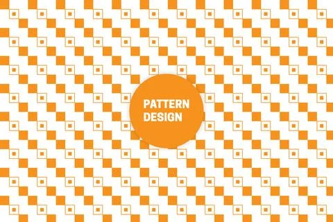 Square style vector eps seamless pattern design template. 스톡 일러스트
