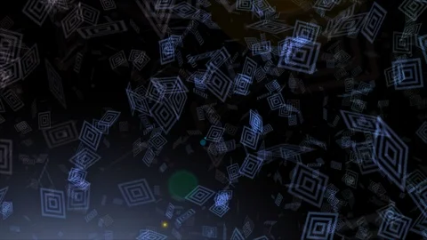 Square Target Sign Flickering Motion Background Stock Footage 101336415