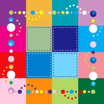 Square Template Stock Illustration