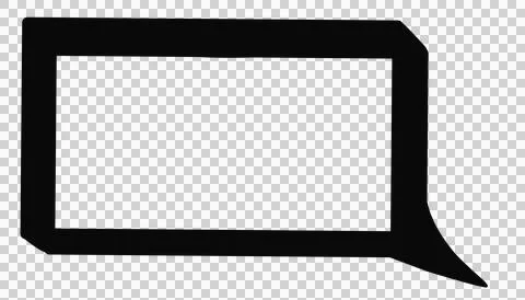 Square text box design suitable for posters, banners, comics and others Stock Illustration