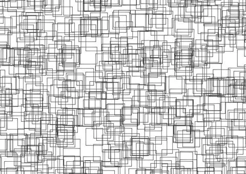 Square texture a texture made of squares in black and white Copyright: xZo... Fotos de archivo