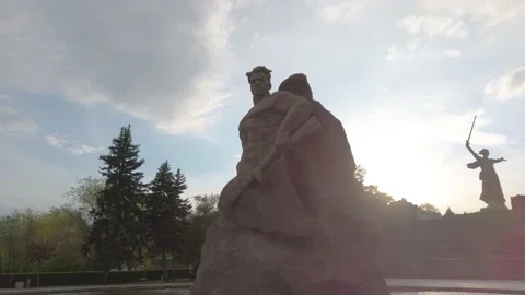 Square of those who stood to death Stock Footage 154746124