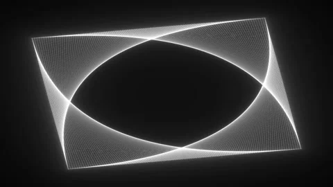 Square Threads String Ties Weaved Abstract Pattern Mask Stock Footage 139738193