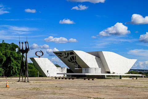 Square of the Three Powers Stock Photos