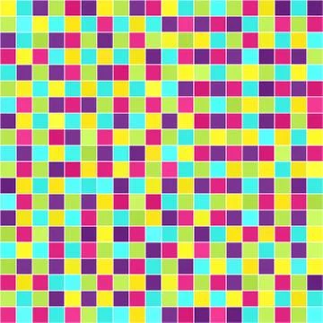 Square tile pattern. Vector seamless background Stock Illustration
