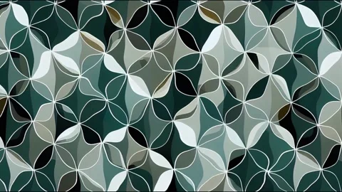 Square tiles seamless animation. White ceramic tile background. Stock Footage 220122221