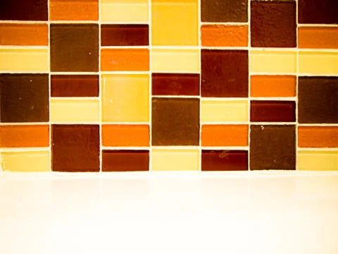 Square tire wall Stock Photos