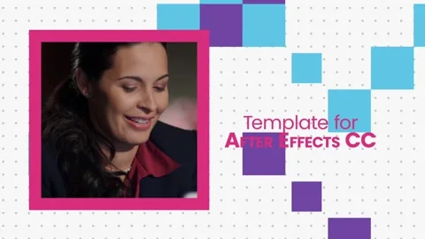 Square Trends: 4K Ultra HD template for After Effects &amp; Premiere Pro Stock After Effects