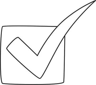 Square UI Checkbox Icon Illustration Stock Illustration