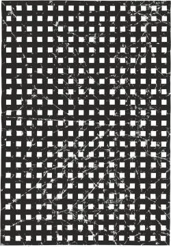 Square Vector Black Pattern Crumpled Illustrazione stock