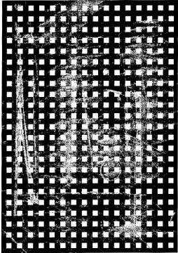 Square Vector Black Pattern Scratched Stock Illustration