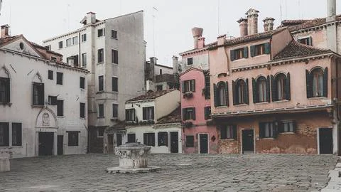 Square to Venice Stock Photos