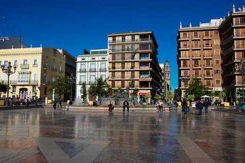 Square of the Virgin Stock Photos