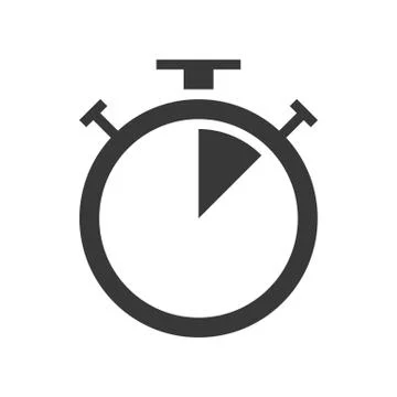 Square Wall clock icon, outline design editable stroke pixel perfect 스톡 일러스트