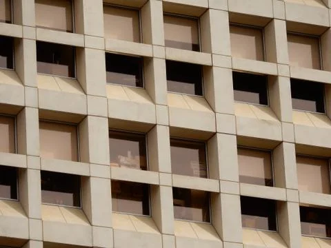 Square Wall Zoomed Background Backdrop Pattern Foto stock