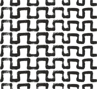 Square Waves Seamless Abstract Stock Illustration