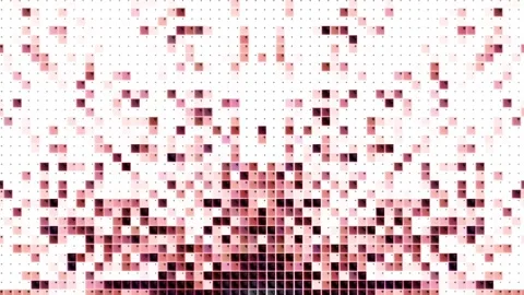 Square white backgrounds Video stock 154510581