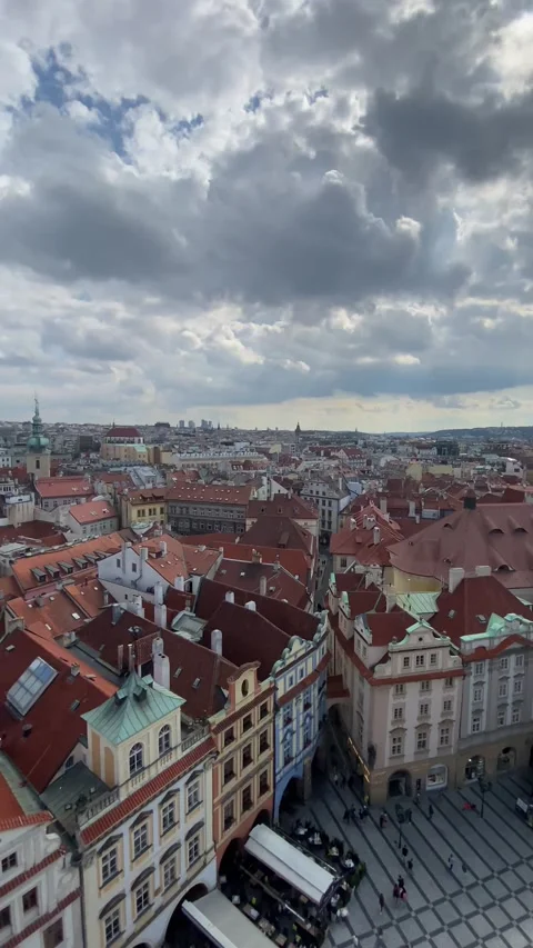Square from the window Stock Footage 224718731