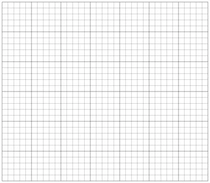 Squared black grid paper. Mathematics pattern. Notebook sheet blank. Stock Illustration