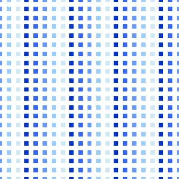 Squared blue seamless pattern. Vector background Stock Illustration