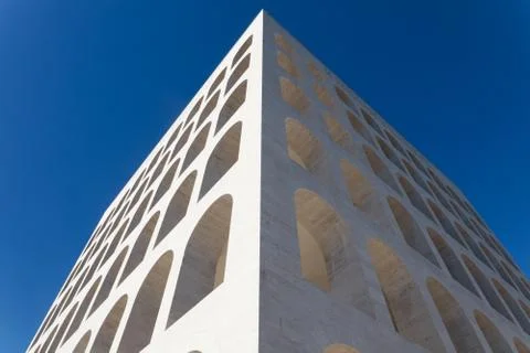 Squared Colosseum,Rome Stock Photos