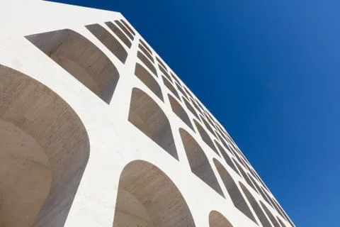 Squared Colosseum,Rome Stock Photos