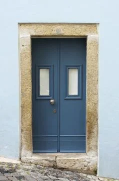 Squared front door Stock Photos