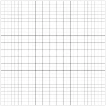 Squared grid paper. Notebook sheet blank. Mathematics pattern. Black mesh graph Stock Illustration