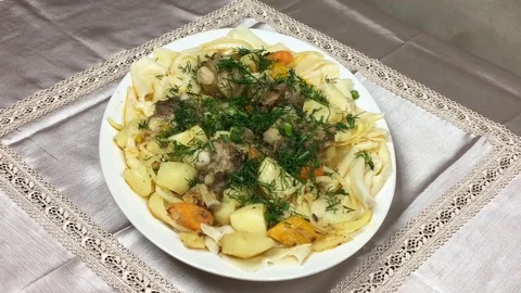 Squared noodles 3 Video stock 93462954