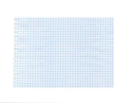 Squared sheet of paper Stock Photos