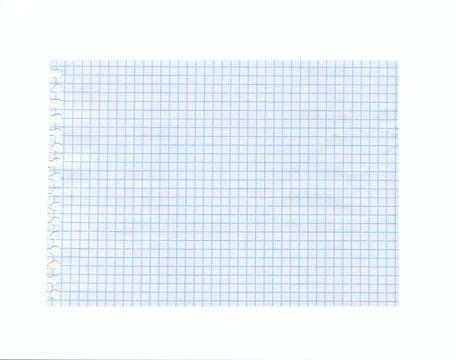 Squared sheet of paper Stock Photos