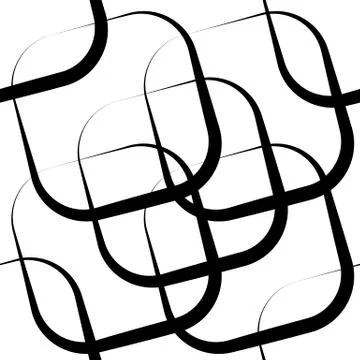 Squares abstract repeatable geometric pattern. monochrome background Illustrazione stock