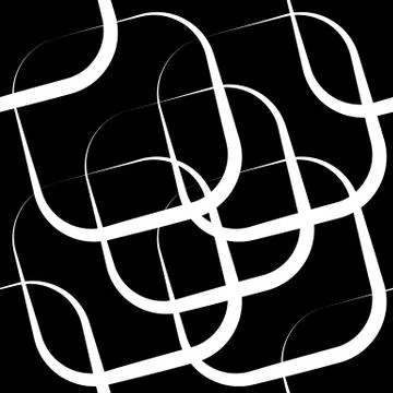 Squares abstract repeatable geometric pattern. monochrome background Stock Illustration