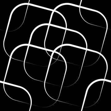 Squares abstract repeatable geometric pattern. monochrome background Stock Illustration