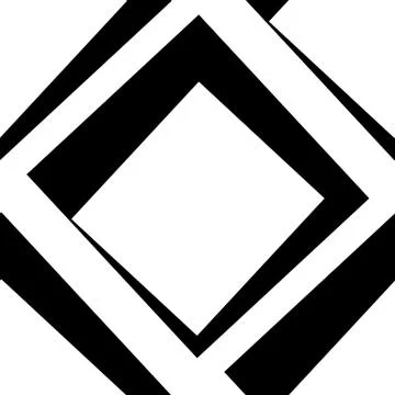 Squares abstract repeatable geometric pattern. monochrome background イラスト素材