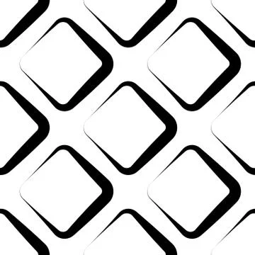 Squares abstract repeatable geometric pattern. monochrome background Stock Illustration
